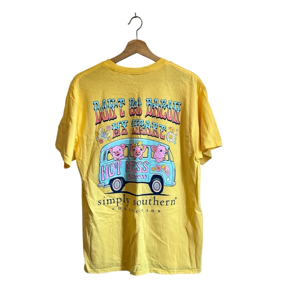 Simply Southern Woman’s 100% Cotton Short Sleeve Tee Size L